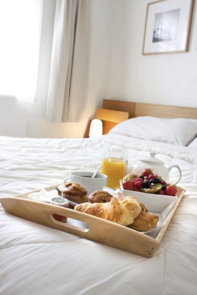 Start easing travel fever with a visit to a nearby city or town and stay overnight.