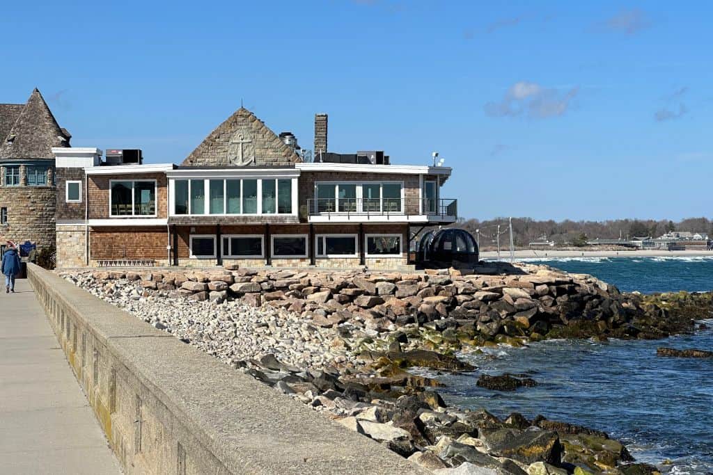 The Coast Guard House restaurant a few miles from Scarborough.