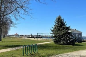 King's Park Beach in Newport Rhode Island.