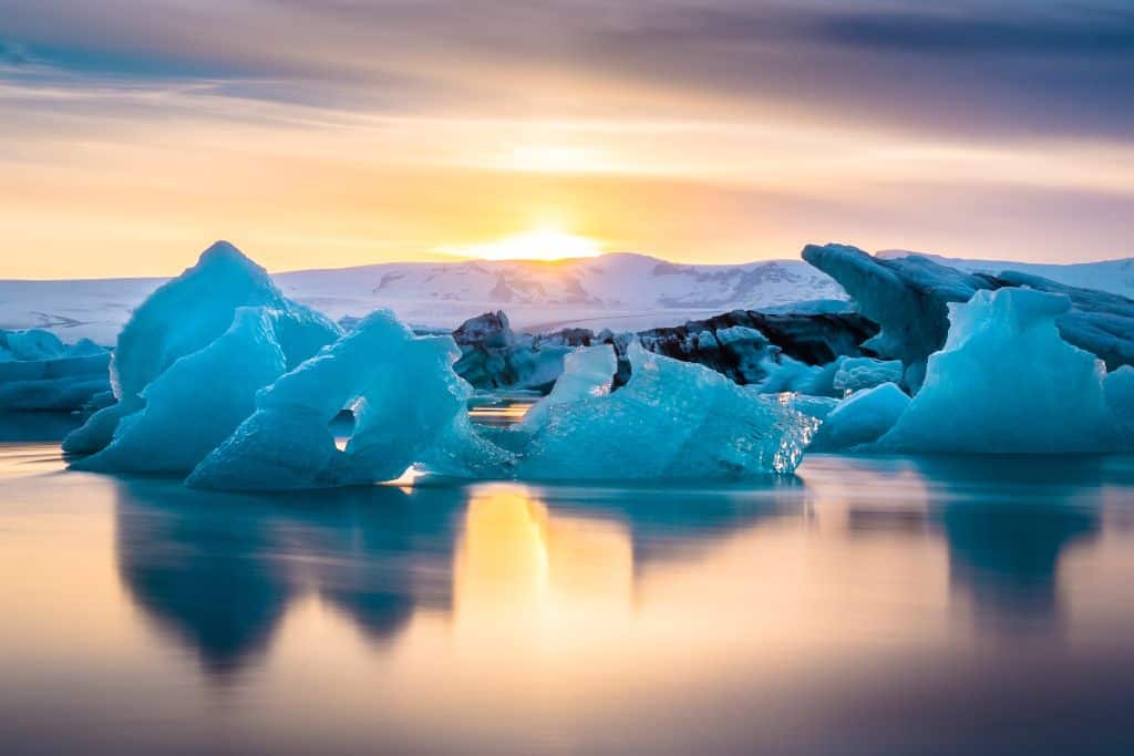 Enjoy being close to nature and the natural scenery when you go glamping in Iceland.