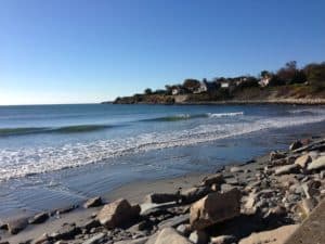 First Beach, or Easton's Beach, one of the many public Newport Rhode Island Beaches to visit.