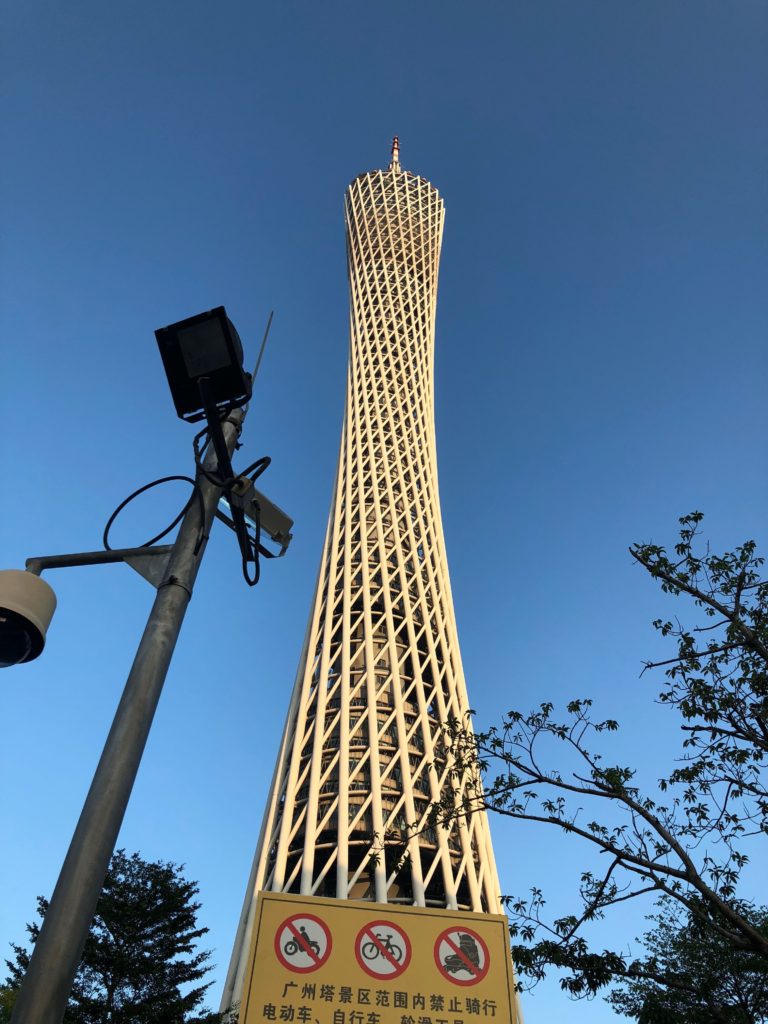 The tower in the daylight is still elegantly beautiful.