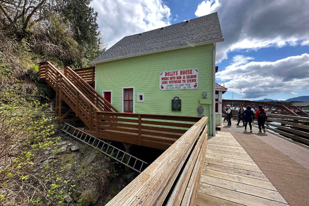 Dolly's House is one of the most famous, or maybe infamous, brothels to visit on Creek Street.