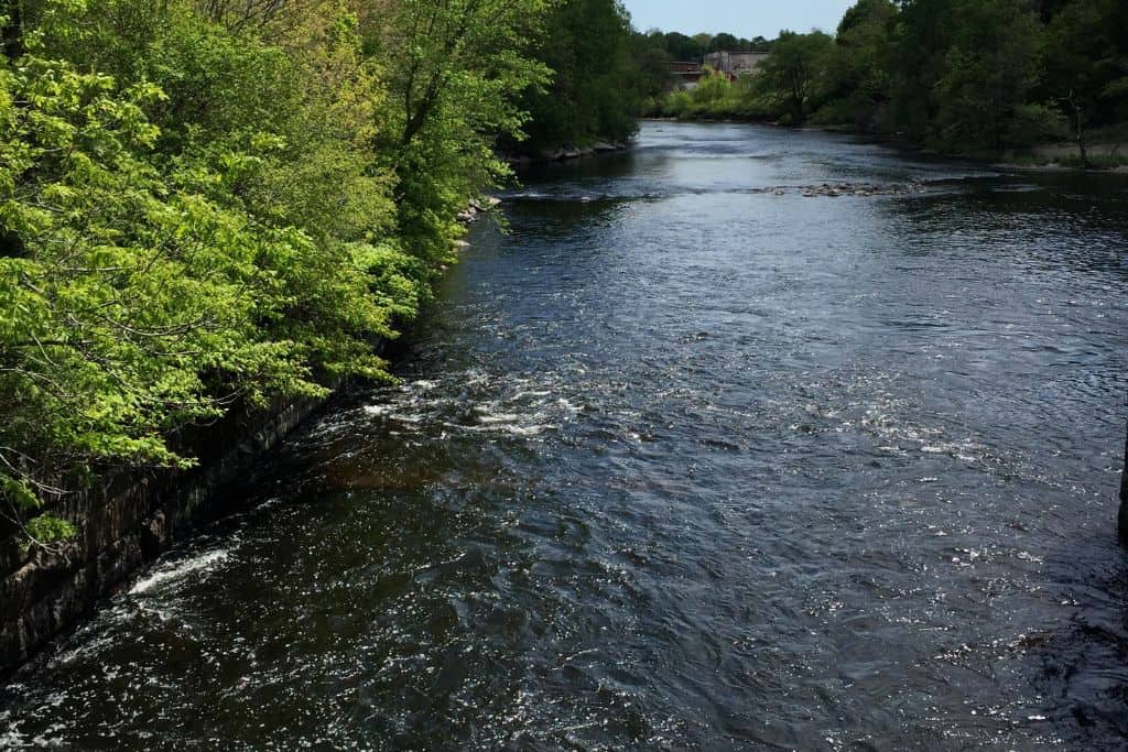 The Blackstone River is one of the places that makes Rhode Island worth visiting.