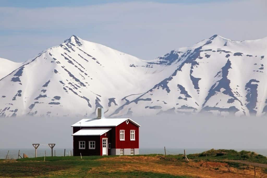 Part of the allure of glamping in Iceland is the rugged scenery and natural beauty around you.