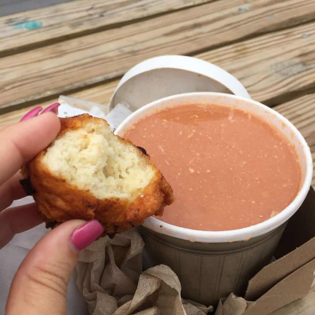 Rhode Island is worth visiting just for the chowder and clamcakes.