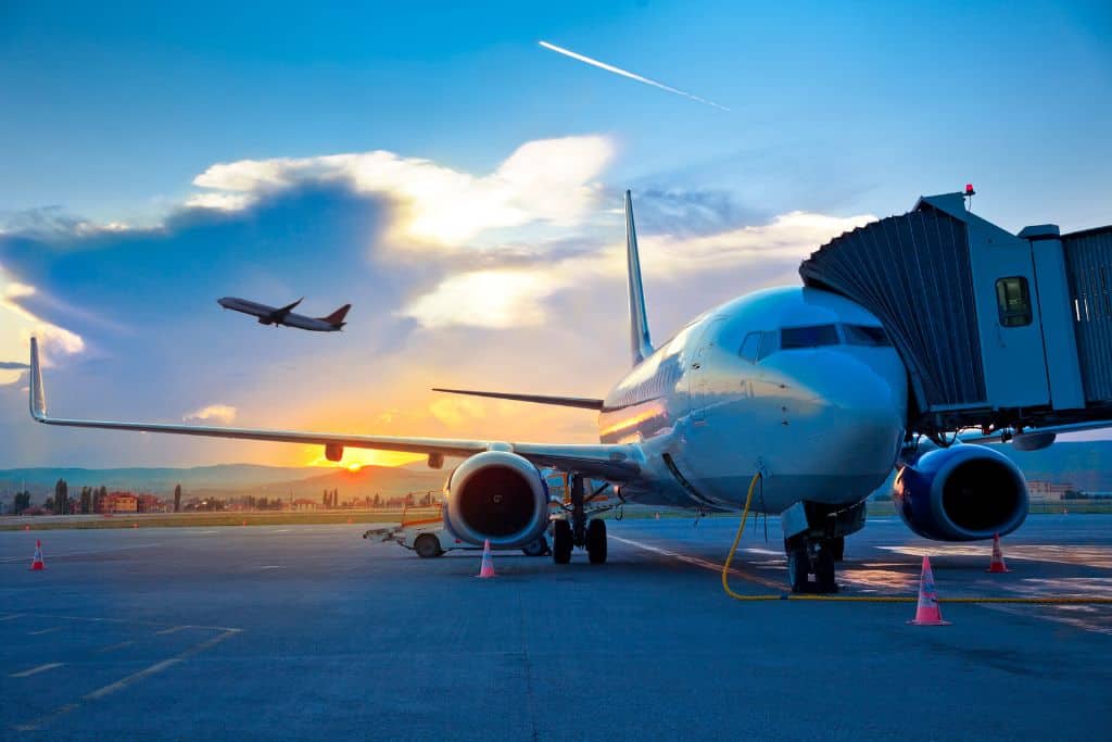 Watch the planes take off and land at TF Green Airport.