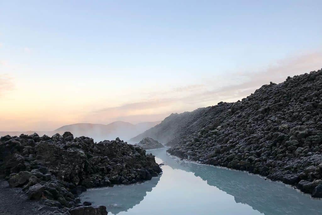 Make sure to visit the Blue Lagoon when you're in Iceland, no matter which season it is.