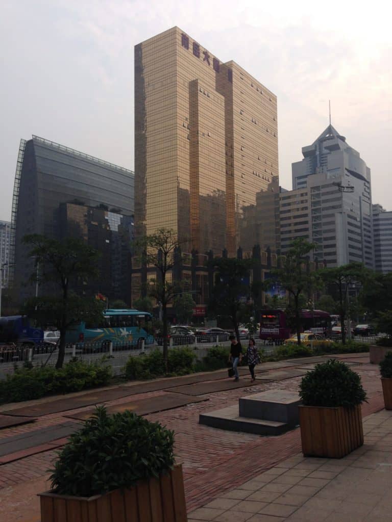The new Central Business District of Guangzhou is Zhujiang New Town.