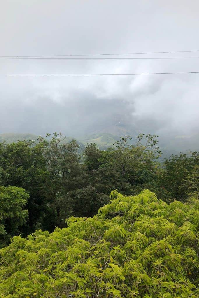 Views from the top of Mount Isabel de Torres.