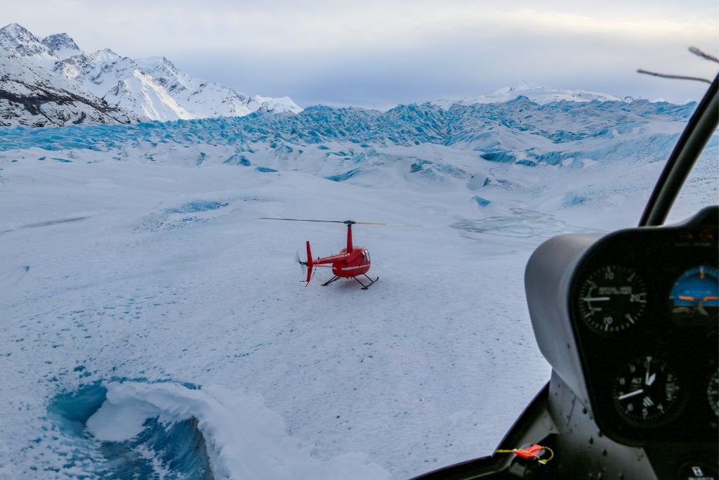 Taking a helicopter tour is one of the best things to do in Skagway. See everything from the best vantage point.
