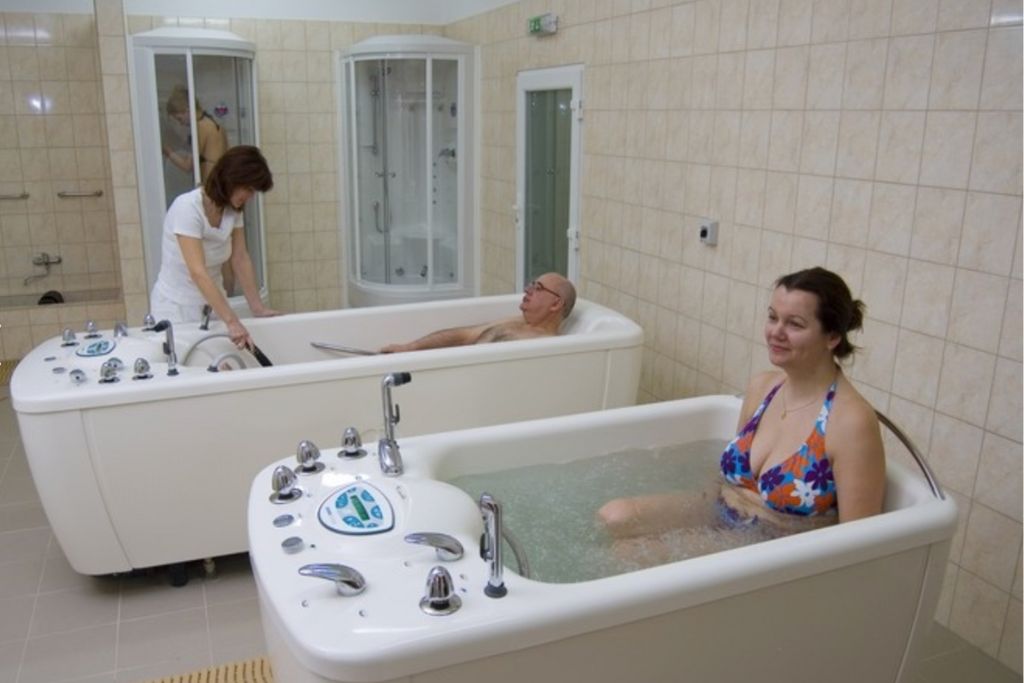 Spas in Slovakia use both modern treatments and the traditional method to make people feel better.