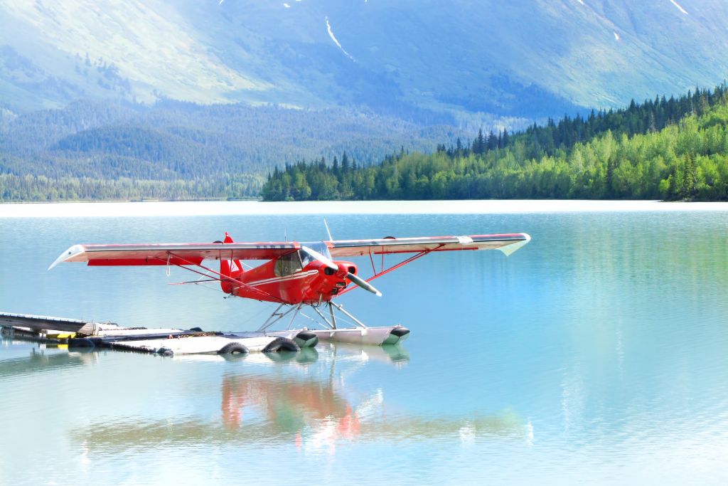 One of the most common ways to get to Ketchikan is traveling by seaplane.