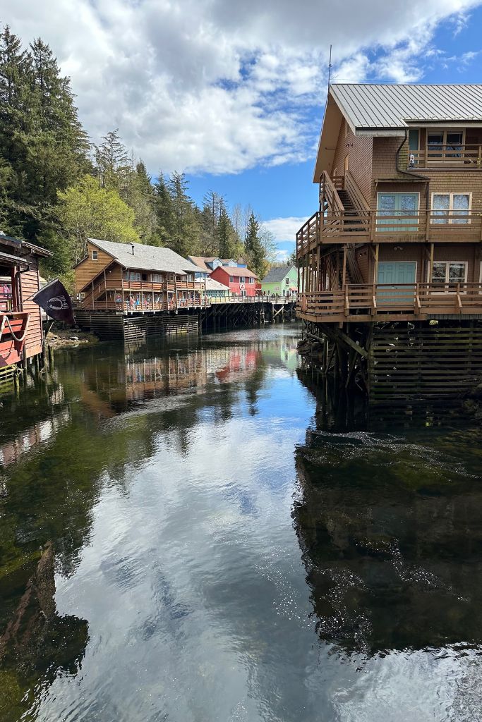 Wander the shops along Creek Street when your cruise ship pulls into port in Ketchikan.
