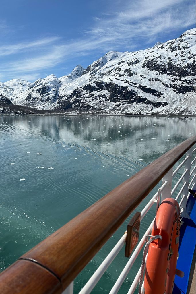 The number of ships entering Glacier Bay each day is strictly regulated.